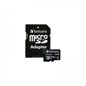 CARD MEDIA VERBATIM SDHC 32GB CLASS 10 WITH ADAPTOR