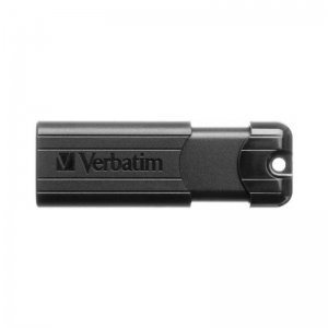 DRIVE HANDY VERBATIM 64GB PINSTRIPE USB 3.0 BLACK (MICRBAN)