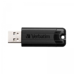 DRIVE HANDY VERBATIM 128GB PINSTRIPE USB 3.0 BLACK (MICRBAN)