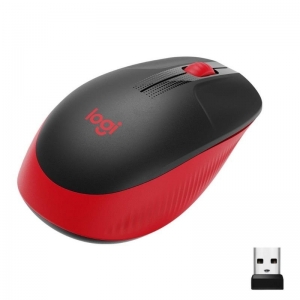 MOUSE LOGITECH M190 W/L FULL SIZE RED