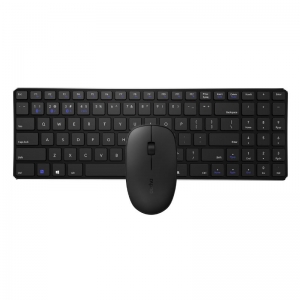 KEYBOARD RAPOO W/L 9300G WITH MOUSE/NENO RECEIVER BLK