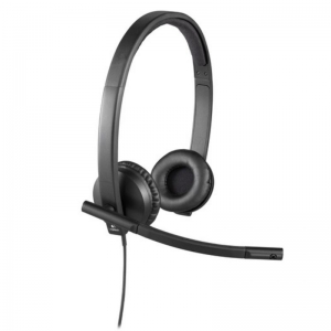 HEADSET LOGITECH H570E WITH MIC USB STEREO