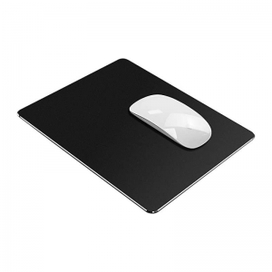 MOUSE PAD CHN METAL WITH RESIN TOP 300*240*2MM 311G BLACK
