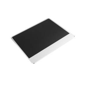 MOUSE PAD CHN METAL WITH RESIN TOP SILICONE RUBBER BOTTOM 300*240*3.5MM 359G BLA