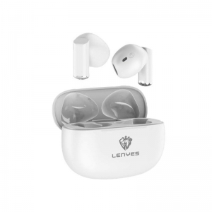 EARBUDS LENYES AIR55 W/L BLUETOOTH V5.1 CHARGEABLE/TOUCH SENSITIVE WHITE
