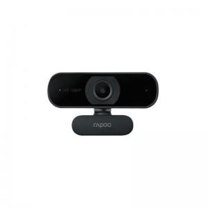 CAMERA RAPOO 1080P WITH BUILTIN OMNIDIRECTIONAL MICROPHONE WEBCAM PRIVACY COVER