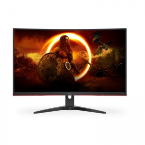 MONITOR AOC LED 31.5" WIDE CURVED 1920X1080 DP+HDMI FOR GAMING