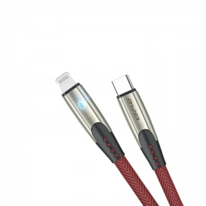 CABLE PHONE AWEI TYPE-C TO LIGHTING PD 20W NYLON BRAIDED 1000MM BLACK
