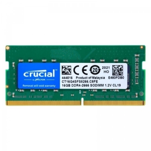 MEMORY DDR4 NB CRUCIAL 16GB 2666MHZ SODIMM 1.2V CL19