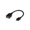 ADAPTOR OTG VCOM USB AF TO MICRO USB MALE 0.2M