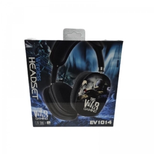 HEADSET MOFAN EV1014 W/L WITH MIC/VOL CONTROL/TF CARD/CHARGEABLE FOR GAMING (THI
