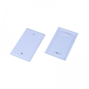 3ANET NETWORK FACEPLATE BLANK WHITE