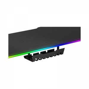 GAME TABLE TIGRIS FANTECH DESK WITH RGB LED LIGHTS/HEADSET HOLDER 140X60X75 CM