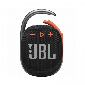 SPEAKER JBL CLIP 4 PORTABLE W/L BLUETOOTH SPLASHPROOF/RECHARGABLE BLK & ORG
