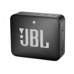 SPEAKER JBL GO 2 PORTABLE W/L BLUETOOTH/RECHARGEABLE/WATERPROOF MIDNIGHT BLK