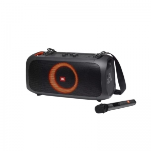 SPEAKER JBL PARTYBOX ON THE GO W/L BLUETOOTH WITH LIGHTING EFFECTS 2* W/L MIC BL