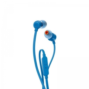 EARPHONE JBL TUNE 110  IN-EAR SPORT HEADPHONE WITH MIC BLUE