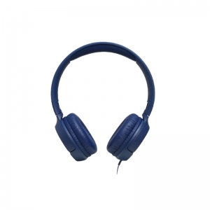 HEADSET JBL T500 ON-EAR WIRED HEADPHONE WITH MIC BLUE