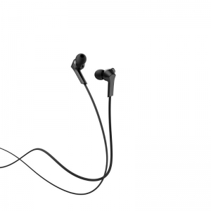 EARPHONE HOCO IN-EAR HEADPHONE WITH MIC/VOL CONTROL 3.5MM 1.2MTR BLACK