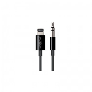 ADAPTOR MOXOM LIGHTNING (IPHN) TO 3.5MM MALE AUDIO CABLE 1MTR