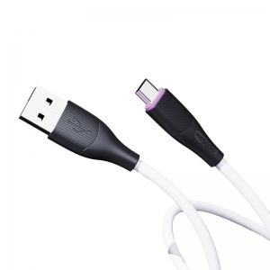 CABLE PHONE MOXOM DATA USB TO TYPE-C 3A SILICONE 1000MM