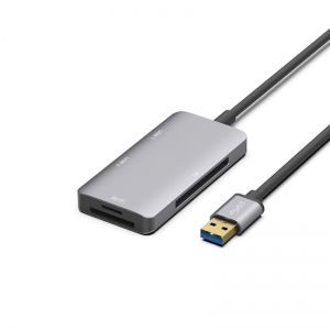 ADAPTOR USB-A ONTEN USB-A TO SD/T-FLASH/CF CARD READER/ 2*USB3.0 MULTIFUNCTIONAL
