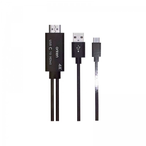 CABLE TYPE-C ONTEN TYPE C TO HDMI MALE 2.0 1800MM