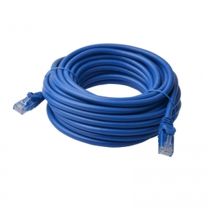 CABLE PATCH DYNAMIX CAT6 UTP 20MTR BLUE SNAGLESS