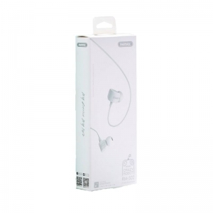 EARPHONE REMAX CRAZY ROBOT IN-EAR WITH MIC WHITE