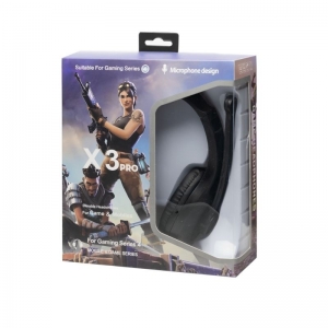 HEADSET X3PRO HEADPHONE WITH MIC/ADJ BHAND FOR GAMING SERIES 4