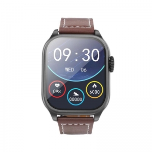 SMART WATCH HOCO Y17 BT V5.0/RECHARGEABLE/SPORTS MODES 330MAH BLACK
