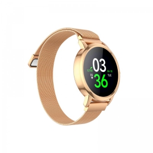 SMART WATCH HOCO Y8 BLUETOOTH V5 IP68 WATERPROOF/RECHARGEABLE ROSE GLD